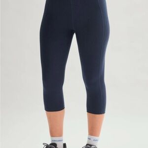 Girlfriend Collective Skyline Compressive High-Rise Capri Large